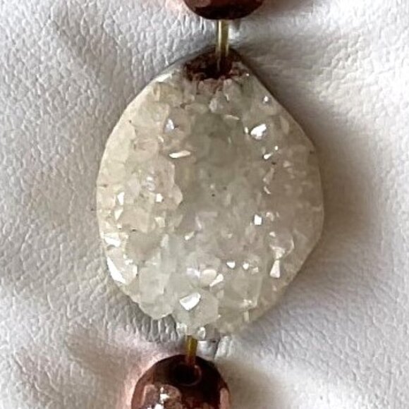 NEW YELLOW LAVA ROCK QUARTZ STONE DIFFUSER BRACELET - Picture 6 of 7